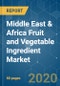 Middle East & Africa Fruit and Vegetable Ingredient Market - Growth, Trends, and Forecast (2020-2025) - Product Thumbnail Image