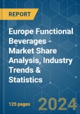 Europe Functional Beverages - Market Share Analysis, Industry Trends & Statistics, Growth Forecasts 2018 - 2029- Product Image