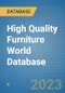 High Quality Furniture World Database - Product Image