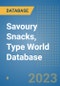 Savoury Snacks, Type World Database - Product Image