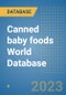 Canned baby foods World Database - Product Image