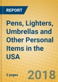 Pens, Lighters, Umbrellas and Other Personal Items in the USA- Product Image