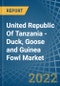 United Republic Of Tanzania - Duck, Goose and Guinea Fowl - Market Analysis, Forecast, Size, Trends and Insights - Product Thumbnail Image