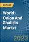 World - Onion And Shallots (Green) - Market Analysis, Forecast, Size, Trends and Insights - Product Image