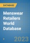 Menswear Retailers World Database - Product Image