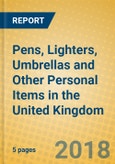 Pens, Lighters, Umbrellas and Other Personal Items in the United Kingdom- Product Image