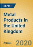 Metal Products in the United Kingdom- Product Image
