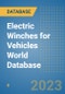 Electric Winches for Vehicles World Database - Product Image