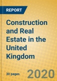 Construction and Real Estate in the United Kingdom- Product Image