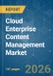 Cloud Enterprise Content Management - Market Share Analysis, Industry Trends & Statistics, Growth Forecasts (2026-2031) - Product Thumbnail Image