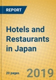 Hotels and Restaurants in Japan- Product Image