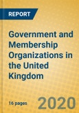 Government and Membership Organizations in the United Kingdom- Product Image