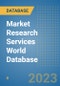 Market Research Services World Database - Product Image