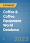 Coffee & Coffee Equipment World Database - Product Image