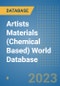 Artists Materials (Chemical Based) World Database - Product Image