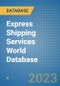 Express Shipping Services World Database - Product Image