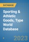 Sporting & Athletic Goods, Type World Database - Product Image