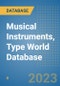 Musical Instruments, Type World Database - Product Image