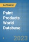 Paint Products World Database - Product Image