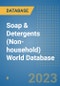 Soap & Detergents (Non-household) World Database - Product Image