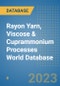 Rayon Yarn, Viscose & Cuprammonium Processes World Database - Product Image