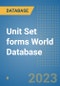 Unit Set forms World Database - Product Image