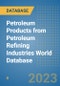 Petroleum Products from Petroleum Refining Industries World Database - Product Image
