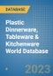 Plastic Dinnerware, Tableware & Kitchenware World Database - Product Image