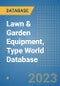Lawn & Garden Equipment, Type World Database - Product Image