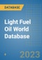 Light Fuel Oil World Database - Product Image