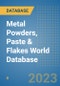 Metal Powders, Paste & Flakes World Database - Product Image