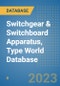 Switchgear & Switchboard Apparatus, Type World Database - Product Image