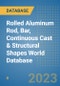Rolled Aluminum Rod, Bar, Continuous Cast & Structural Shapes World Database - Product Image