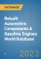 Rebuilt Automotive Components & Gasoline Engines World Database - Product Image