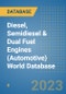 Diesel, Semidiesel & Dual Fuel Engines (Automotive) World Database - Product Image