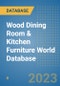 Wood Dining Room & Kitchen Furniture World Database - Product Image