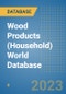 Wood Products (Household) World Database - Product Image