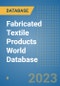 Fabricated Textile Products World Database - Product Image