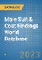 Male Suit & Coat Findings World Database - Product Image