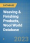 Weaving & Finishing Products, Wool World Database - Product Image