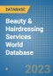 Beauty & Hairdressing Services World Database - Product Image