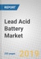 Lead Acid Battery: Technologies and Global Markets - Product Thumbnail Image