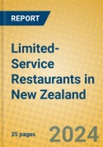 Limited-Service Restaurants in New Zealand- Product Image