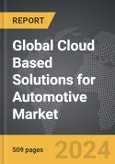 Cloud Based Solutions for Automotive - Global Strategic Business Report- Product Image
