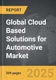 Cloud Based Solutions for Automotive - Global Strategic Business Report- Product Image