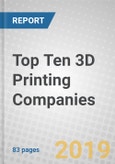 Top Ten 3D Printing Companies- Product Image