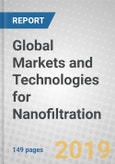 Global Markets and Technologies for Nanofiltration- Product Image