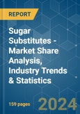 Sugar Substitutes - Market Share Analysis, Industry Trends & Statistics, Growth Forecasts 2019 - 2029- Product Image