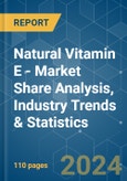 Natural Vitamin E - Market Share Analysis, Industry Trends & Statistics, Growth Forecasts 2019 - 2029- Product Image