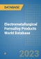 Electrometallurgical Ferroalloy Products World Database - Product Image